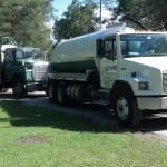 septic tank cleaning services truck