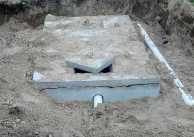 septic system installed