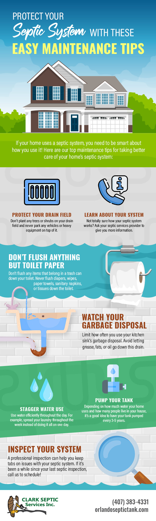 Protect Your Septic System with These Easy Maintenance Tips [infographic]